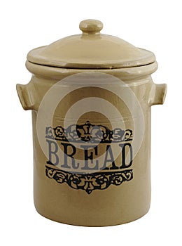 Stoneware Bread Bin photo