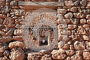 Stonework masonry, Fragocastelo, Crete photo