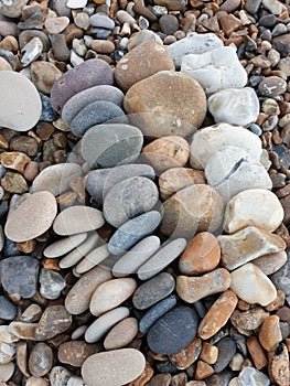 Stoney beach art