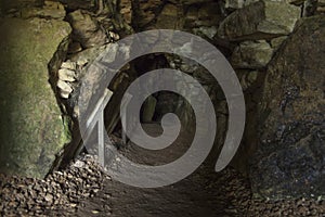 Stoney Littleton 3,500 BC | Long Barrow inside