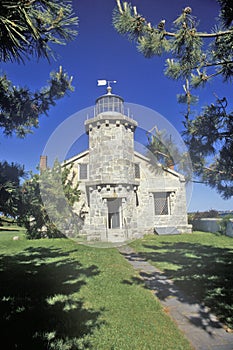 The Stonington Lighthouse and Old Lighthouse Museum, Stonington, Connecticut photo