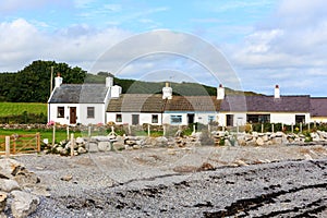 Stony beach at Moelfre