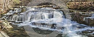 Stony Creek Clove Falls Panorama