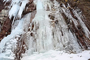 Stony Kill Falls Ice Wall photo