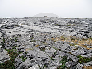 Stony landscape at Burren National Park