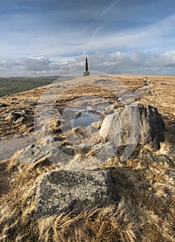 Stoodley Pike Monument, Pennine Way