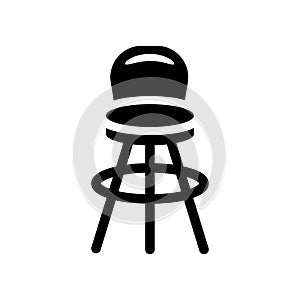 Stool icon. Trendy Stool logo concept on white background from F