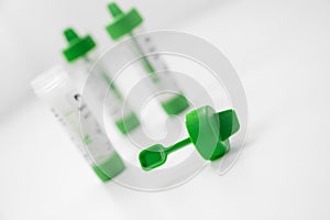 Stool sample collection kit for laboratory analysis