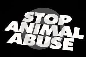 Stop animal abuse