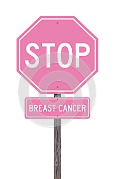 Stop Breast Cancer Sign