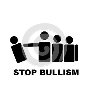 Stop bullism white signal