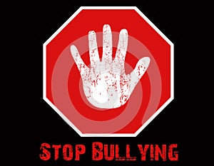 Stop Bullying Illustration