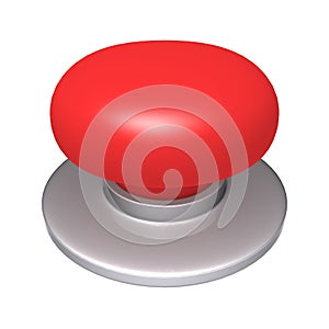 Stop Button 3d illustration