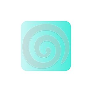 Stop button flat gradient color ui icon