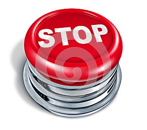 Stop button red