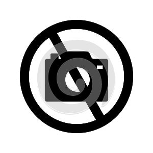 Stop Camera  Isolated Vector icon which can easily modify or edit