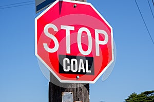Stop coal mining in Australia movement.