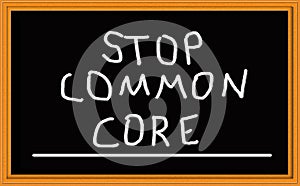 Stop Common Core on Chalkboard