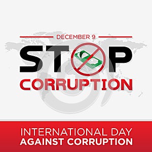 Stop corruption for International Day Against Corruption