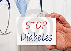 Stop diabetes photo