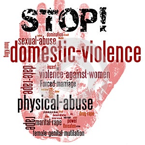 Stop domestic violence against women