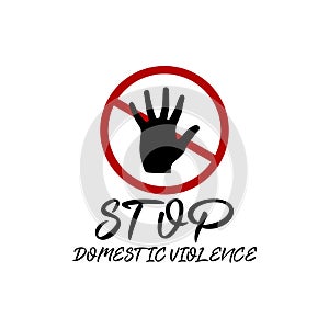 Stop Domestic Violence Poster.Stop Rape.Stop violence against womens And Girls.