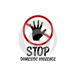 Stop Domestic Violence Poster.Stop Rape.Stop violence against womens And Girls.