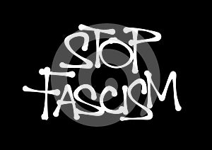 Stop fascism photo