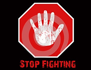 Stop Fighting Illustration