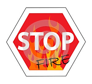 Stop fire forest, Dont do fire