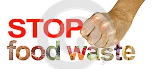 STOP food waste Campaign Protest photo