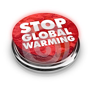 Stop Global Warming - Button