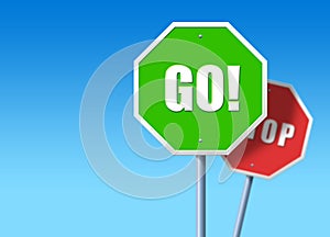 Stop, Go