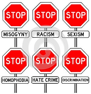 Stop hate crime photo