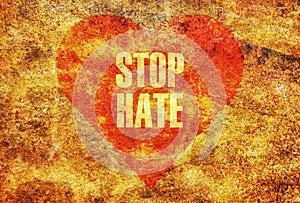 Stop hate photo