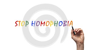 Stop Homophobia photo