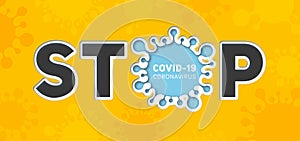 Stop the infectious disease coronavirus, COVID-19