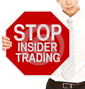 Stop Insider Trading photo