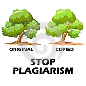 Stop Plagiarism, stealing and copying ideas and thoughts from original and authentic concepts