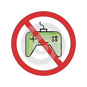 Stop Play game Isolated Vector icon which can easily modify or edit