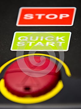 Stop and quick start