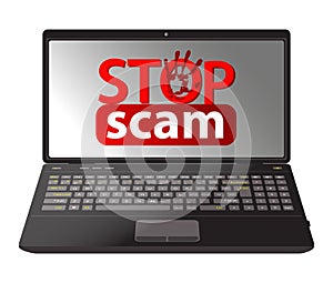 Stop scam. cheating and fraud