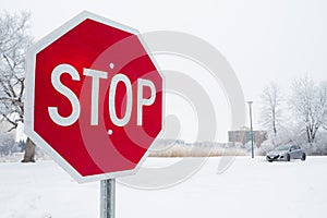 Stop sign