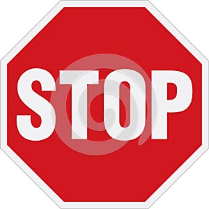 Stop sign