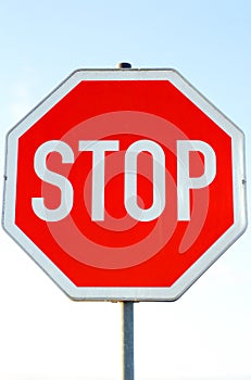 Stop sign