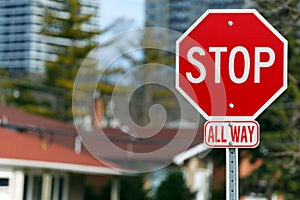 Stop sign