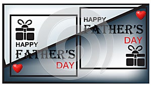 Stop sign background black happy father\'s day.