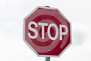Stop sign