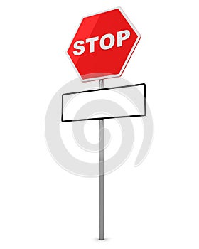 Stop sign - conceptual image