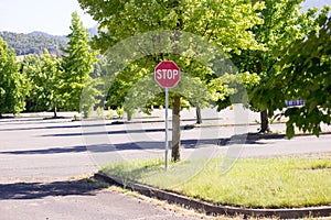 Stop sign to Nowhere